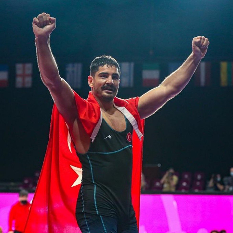 HBTurkoglu's tweet photo. İFTİHARIMIZSINIZ 🇹🇷

Avrupa Güreş Şampiyonası’nda;

🥇11. Kez Avrupa Şampiyonu olan Milli Güreşçimiz #RızaKayaalp

🥈Gümüş Madalya Kazanan Milli Güreşçimiz #YunusEmreBaşar

 🥉Bronz Madalya Kazanan Milli Güreşçilerimiz #EmreMutlu ve #AhmetUyar’ı Candan #Tebrik Ediyorum https://t.co/SKlTgcgyk2