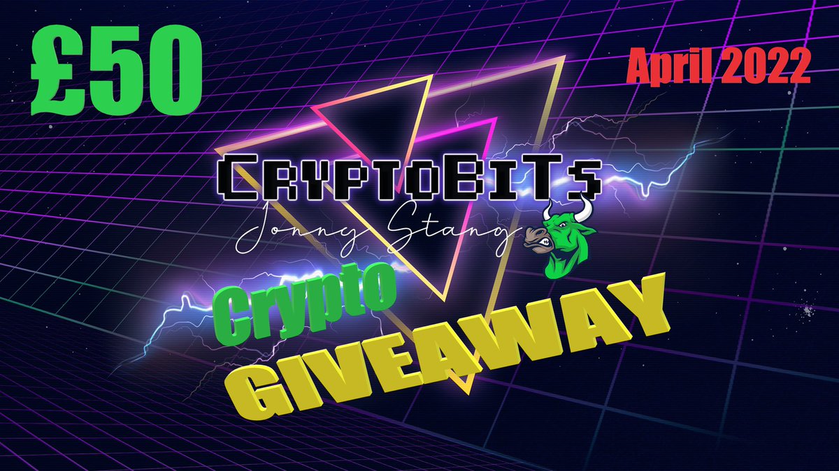 JonnyStang's tweet photo. I am giving away £50 of crypto this month to 1 lucky winner, subscribe to CryptoBiTs channel, turn notifications on, you will receive an alert to enter the competition on a random day, the winner will be picked LIVE on the show that night! https://t.co/7xV2HwLKXb retweet 💰💰💰💰 https://t.co/tuXwgsQ33o