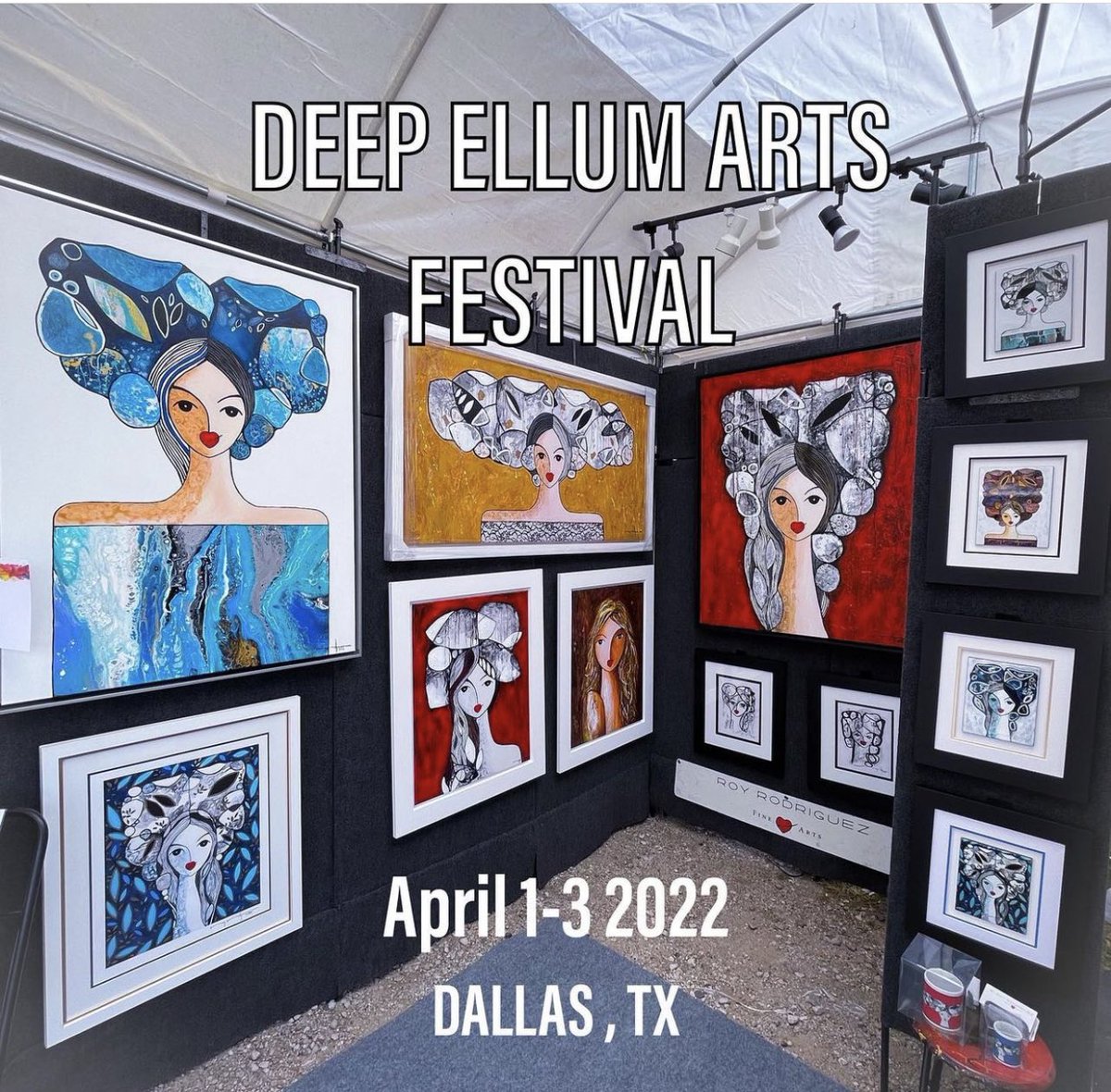 Roy Rodriguez (@royrodriguezart) on Twitter photo #Dallas Im back for the <a href="/DeepEllumArts/">Deep Ellum Arts Fest</a>. Come to see my #contemporaryart Sat-Sun 11am-8pm booth TS19 <a href="/RoyRodriguezart/">Roy Rodriguez</a> <a href="/DeepEllumArts/">Deep Ellum Arts Fest</a> #art #miamiartist #Dallas Im back for the <a href="/DeepEllumArts/">Deep Ellum Arts Fest</a>. Come to see my #contemporaryart Sat-Sun 11am-8pm booth TS19 <a href="/RoyRodriguezart/">Roy Rodriguez</a> <a href="/DeepEllumArts/">Deep Ellum Arts Fest</a> #art #miamiartist