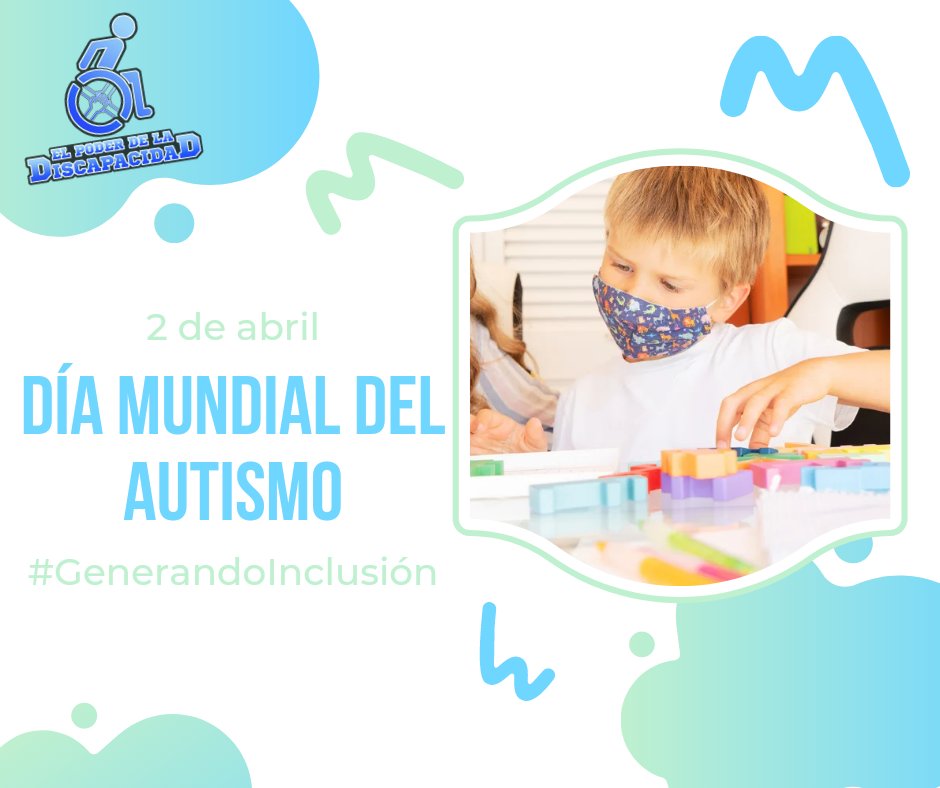 ElPoderDis's tweet image. Hasta la fecha se desconoce de manera concreta la causa que provoca TEA.
En México se estima que 1 de cada 115 niños es diagnosticado con TEA.
#DíaMundialDelAutismo #GenerandoInclusión