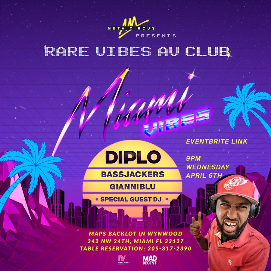 cryptoblood_'s tweet photo. It's all most that time! Come join me at this dope event if you are in Miami! On April 6th!  @RiceTVx @jasonappleton @
🚨 Use promo code: CryptoBlood for 10% off🚨 https://t.co/M2GFF641Rx