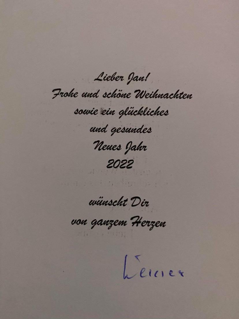 JD31614's tweet photo. Christmas card from Austrian triple murderer , Werner Kniesek. The 1983 horror film "Angst" is based on his crimes. #serialKillers #truecrime #Austrie #Angst1983 #murder https://t.co/aADhZL8sw2