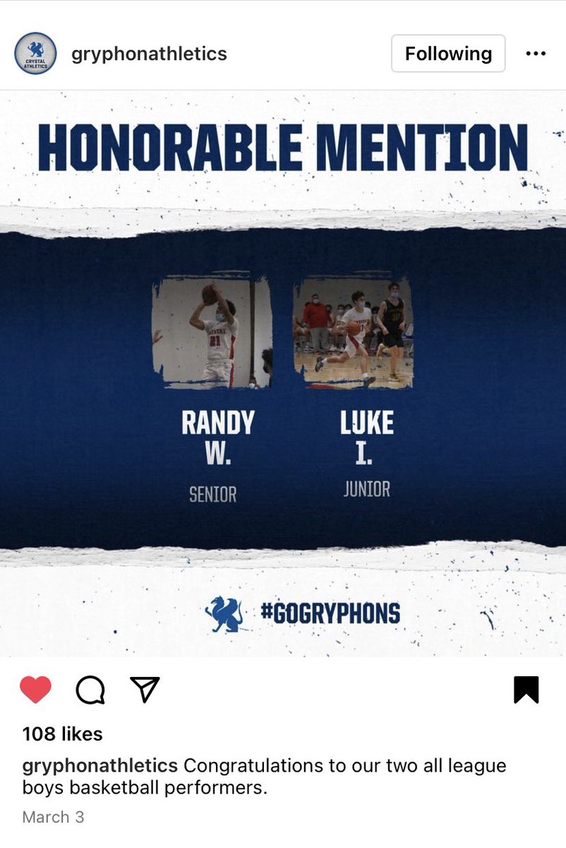 LukeIann11's tweet photo. All League Honorable Mention with my boy Randy Wheadon https://t.co/2sr5hPCKrC
