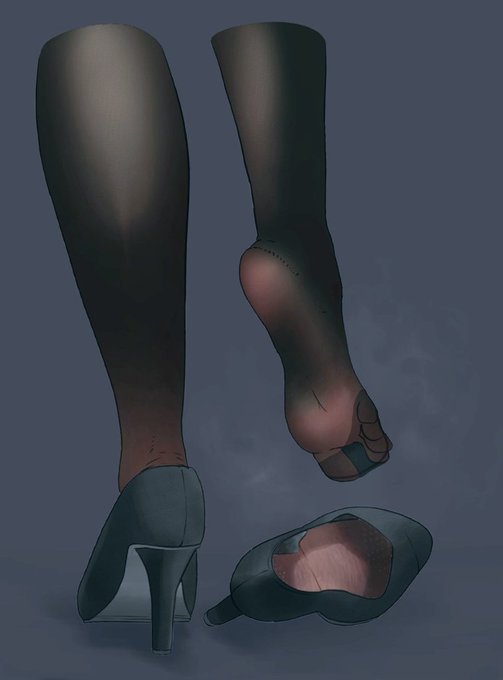 #黑丝足交  #黑丝 #插图画家 