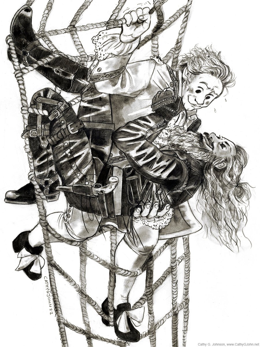 cathygjohn's tweet photo. Hi diddle dee dee! Goddamn! The pirate's life for me!🏴‍☠️#OurFlagMeansDeath #OurFlagMeansDeathFanart https://t.co/62TOgiaKyi
