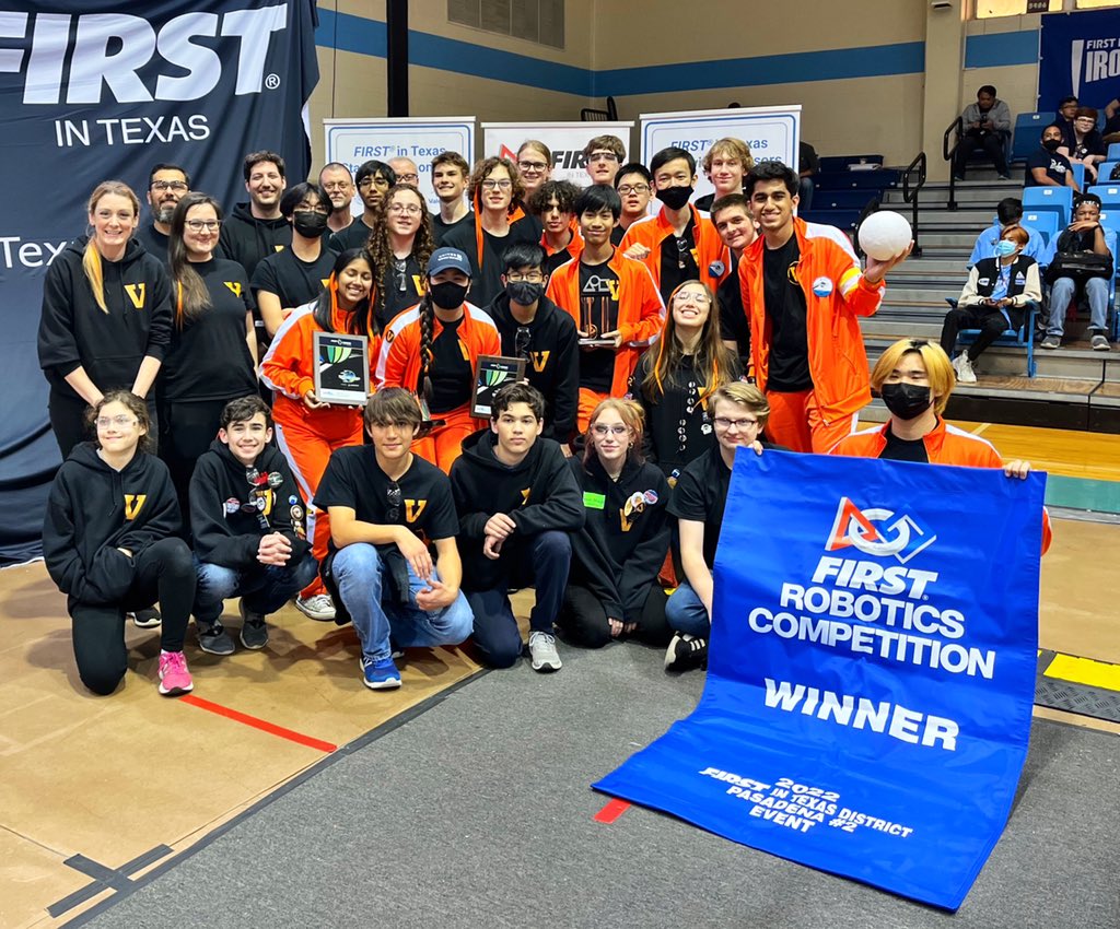 TmhsRobotics's tweet photo. Go Vector! Bringing home a blue banner and heading to state next week!  🎉🤖🥇🛻 #ohyeah https://t.co/xQNv7ryFf1 @TISDTMHS https://t.co/mIOHfrvyYq