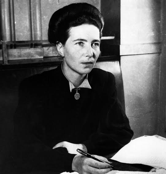 Annescrft's tweet photo. 'One's life has value so long as one attributes value to the life of others, by means of love, friendship, indignation, and compassion.' 
Simone de Beauvoir
#CloserToPeople #relationalactivism

- A thread of de Beauvoir - https://t.co/E2QirlSTcw