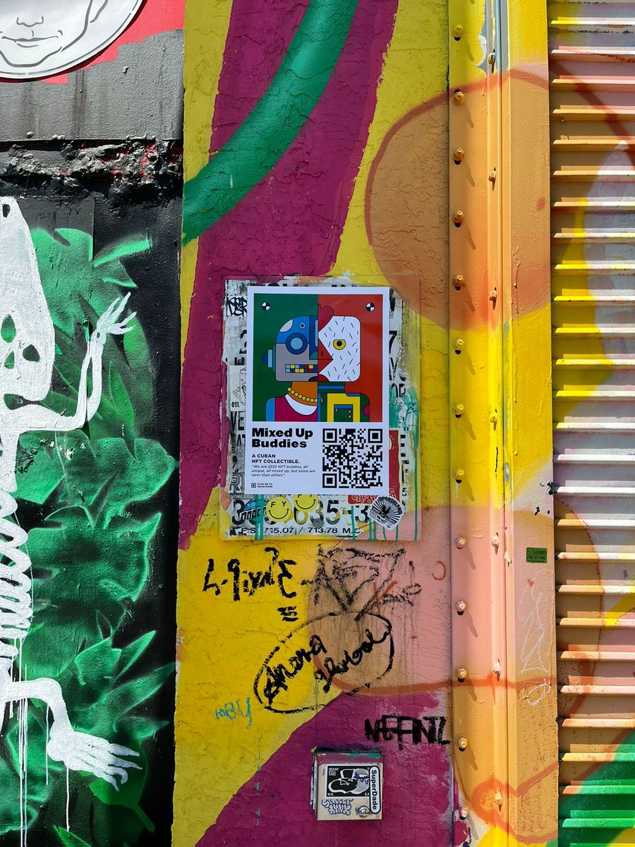 MixedUp_Buddies's tweet photo. The buddies at Wynwood #MiamiNFTWeek https://t.co/4lqawXkUlO