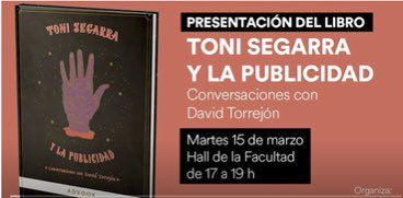 anaagaar's tweet photo. Toni Segarra y la Publicidad
Para saber más link en la bio https://t.co/3FpyddYfGA