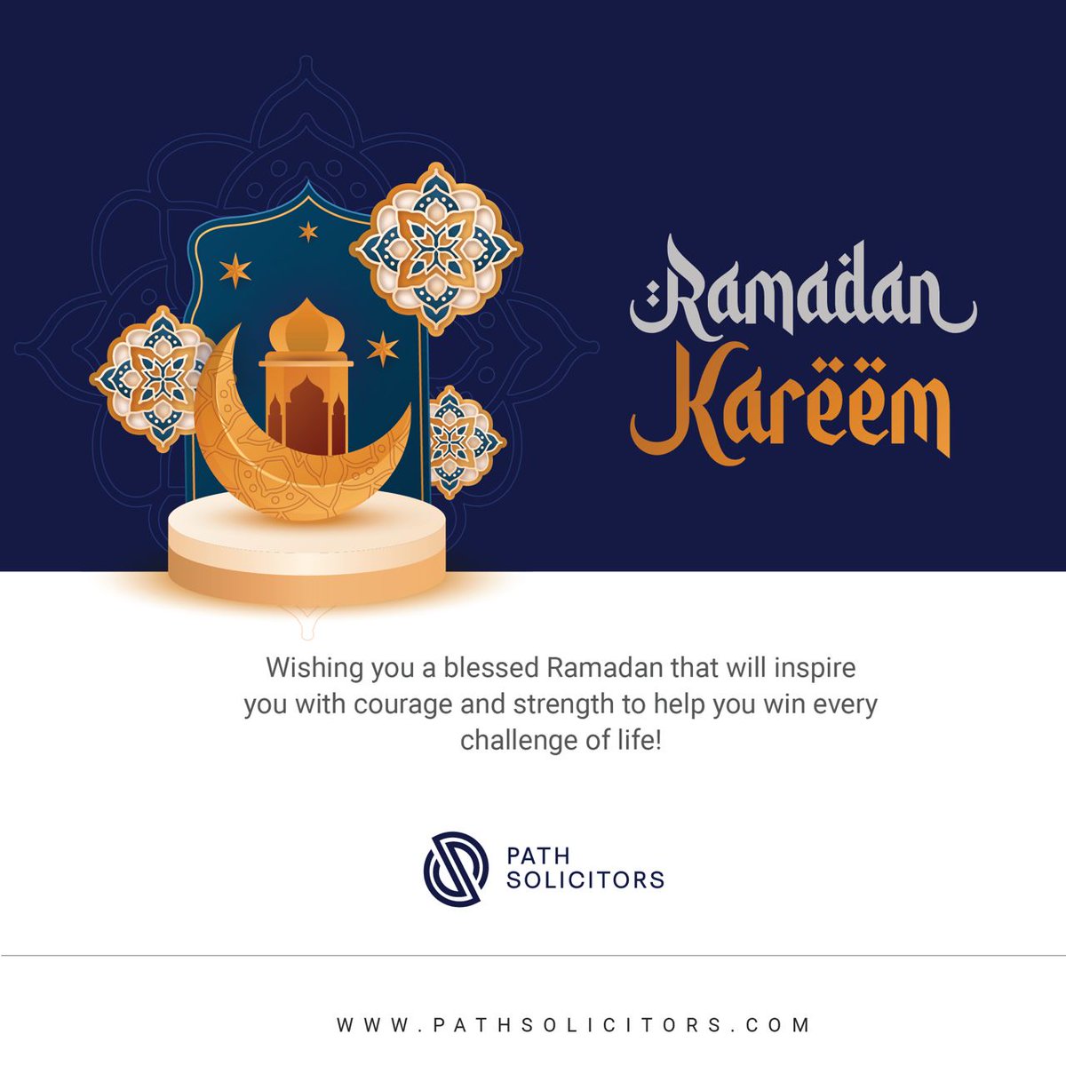 path_solicitors's tweet photo. Wishing you a blessed Ramadan that will inspire you with courage and strength to help win every challenge of life.
#Ramadankareem
#Pathsolicitors
#Abujalawfirm https://t.co/nZBEZd16pZ