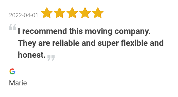 cleancutmovers's tweet photo. New 5.0-star Review: "I recommend this moving company. They are reliable and super flexible and honest." https://t.co/pg1tRrAJNq
