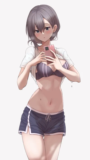自撮り 