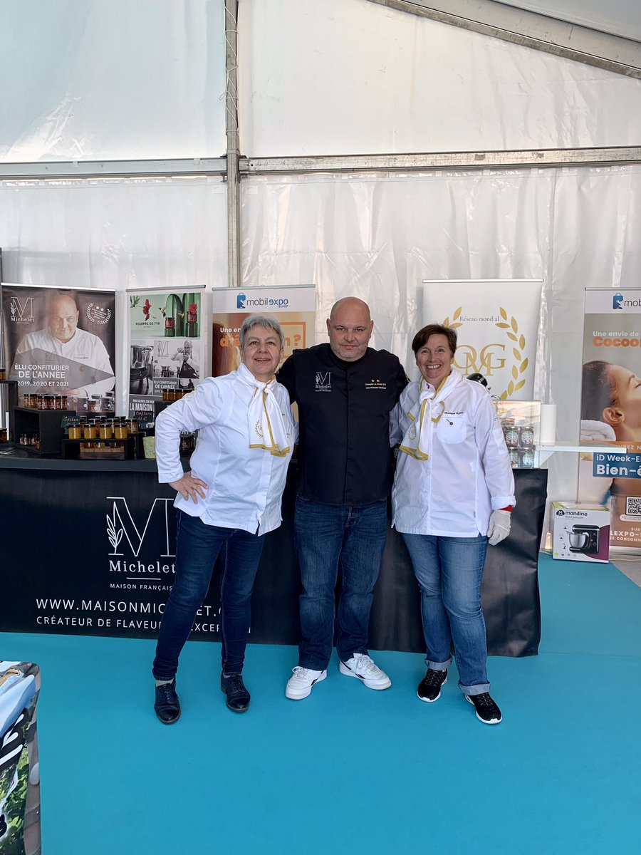J_C_ALLIO's tweet photo. Bonsoir
@cocodeNice1
@fredericroynice
@DenisCarreaux
@LLondeix
Si 🥰 de vous dire que sont présents à 🆔WE mme Carole BROCELIANDE
Présidente de l’Organisation Mondiale de la Gastronomie , mme Véronique Filippi 🌐🏆#BBQ🍖
Et @micheletjeanch1 🌐🏆des Confituriers
#BonsEchanges https://t.co/BEYoH9AT9U