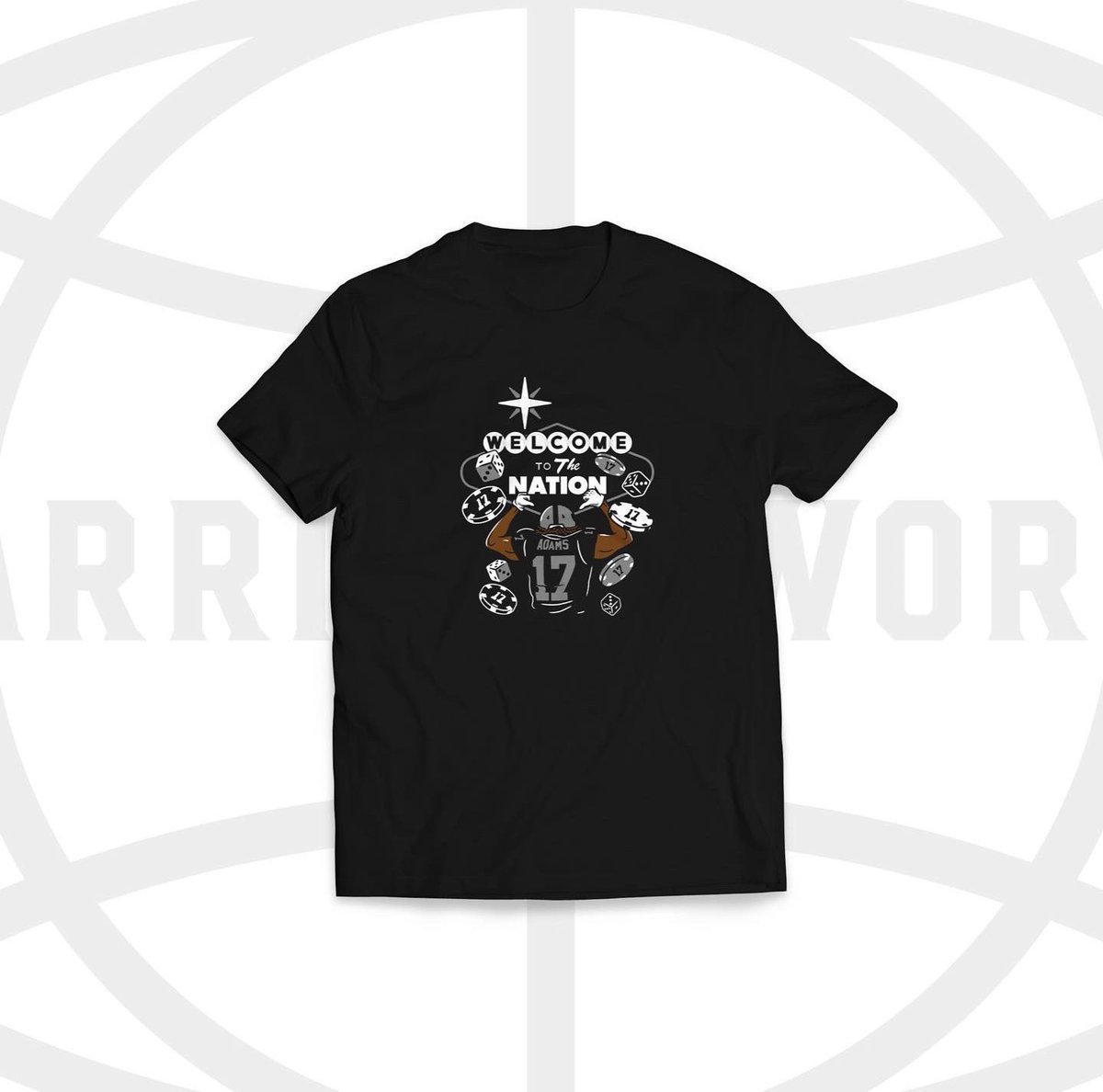 RaiderCody's tweet image. 🚨GIVEAWAY 

Shoutout to @warriorsworld for the dope shirts. I’m giving away 5 of these @tae15adams shirts to people who #RT this post! 

Welcome to the Nation 🏴‍☠️