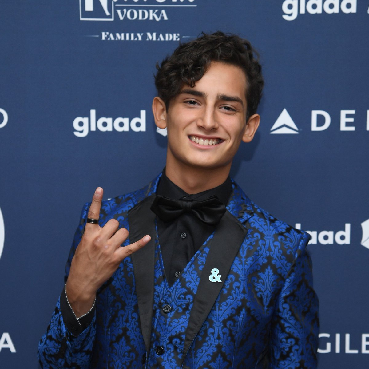 glaad's tweet photo. Last time we were in person for the #GLAADawards, Aristemo took the red carpet by storm. https://t.co/LHCVLHTs3L