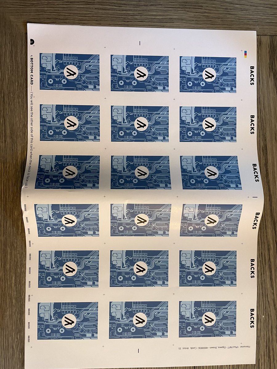 Algo_Deck's tweet photo. Got a package of proofs today. Arrived after the decks but still pretty cool. #Algorand #Algo $Algo #AlgoNFT #AlgoNFTs #Algofam https://t.co/uHWX3ktixr
