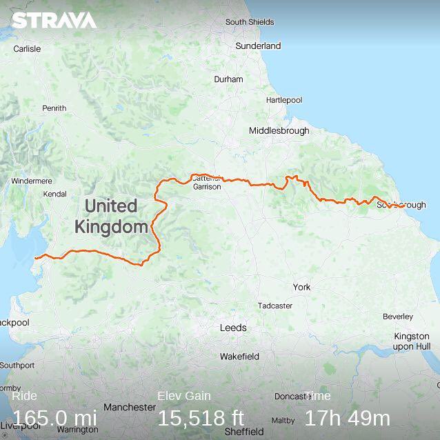 miscsheep's tweet photo. My #transengland22 ride on Strava. Website time is 17H 45M. Was hoping for a bit better TBH, but will wait and see how everyone else did.
https://t.co/3QpJWzdb5Z https://t.co/ME0gzMfPKn