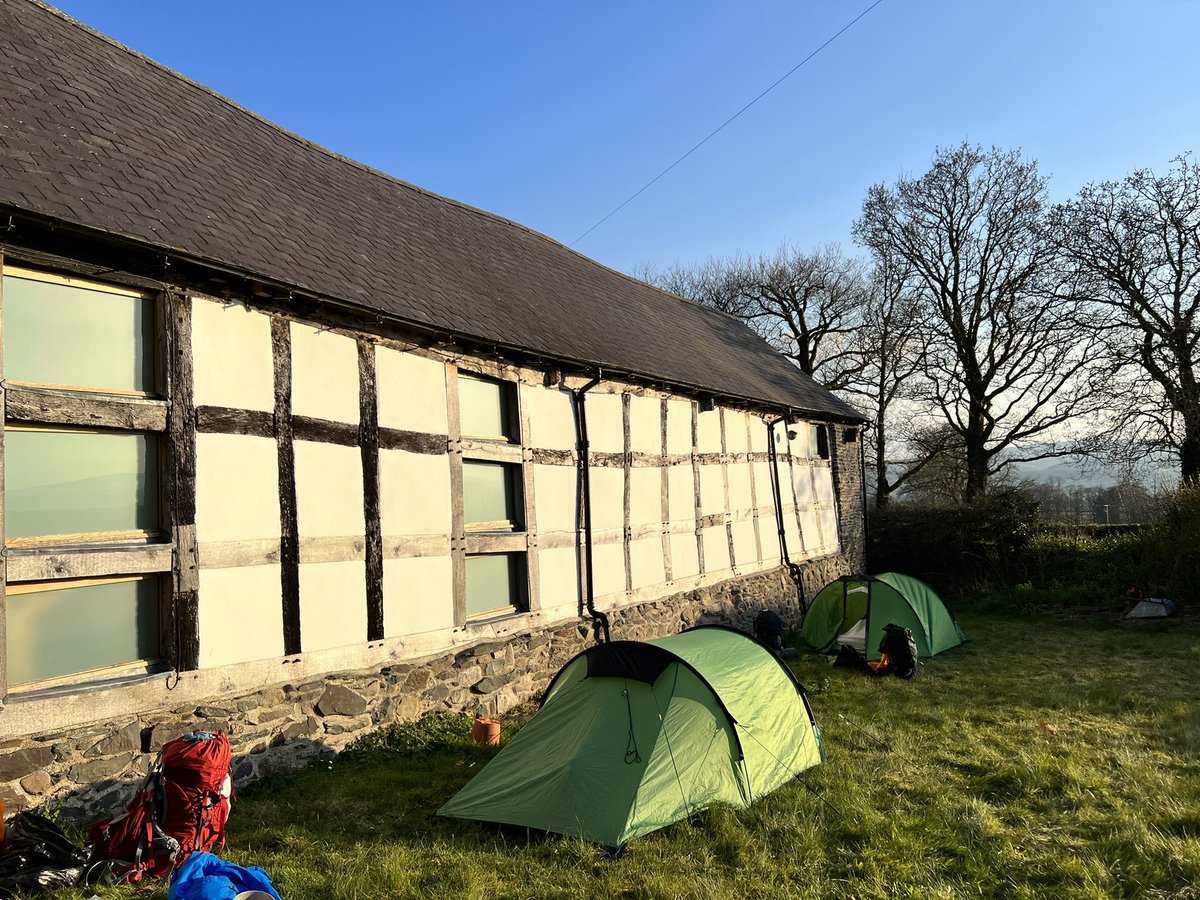 StBrigidsSch's tweet photo. Our fantastic #DukeOfEdinburgh group are out on the Clwydians this weekend on their expedition camp-they’re doing an outstanding job despite having all four seasons in one day today!No moaning &amp; 7 hours of walking after sleeping in -2C! They’re such magnificent young people! 🙌🏽🏕 https://t.co/YIG6mt154z
