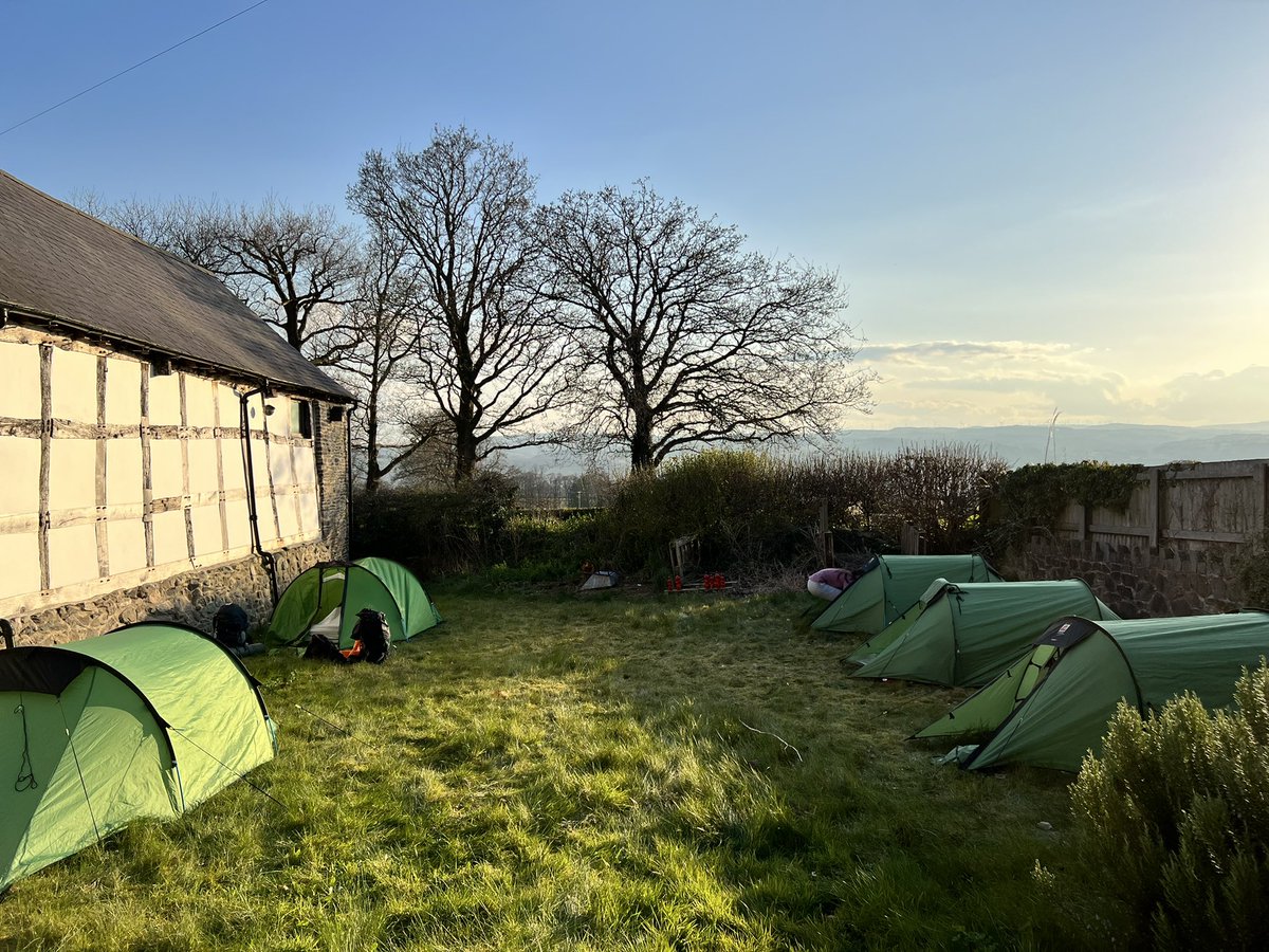 StBrigidsSch's tweet photo. Our fantastic #DukeOfEdinburgh group are out on the Clwydians this weekend on their expedition camp-they’re doing an outstanding job despite having all four seasons in one day today!No moaning &amp; 7 hours of walking after sleeping in -2C! They’re such magnificent young people! 🙌🏽🏕 https://t.co/YIG6mt154z