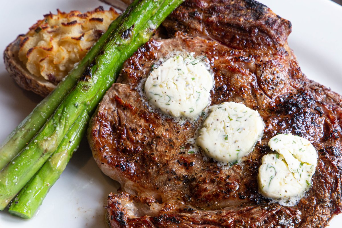 ivyofwheaton's tweet photo. The 🌟 of the show right now with our 16 oz. Bone-in Frenched Ribeye https://t.co/8yLjZXlsdM