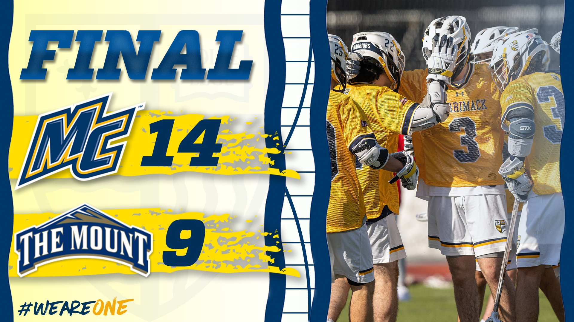 The Lacrosse News on Twitter "🚨FINAL SCORE in necmlax MerrimackMLAX