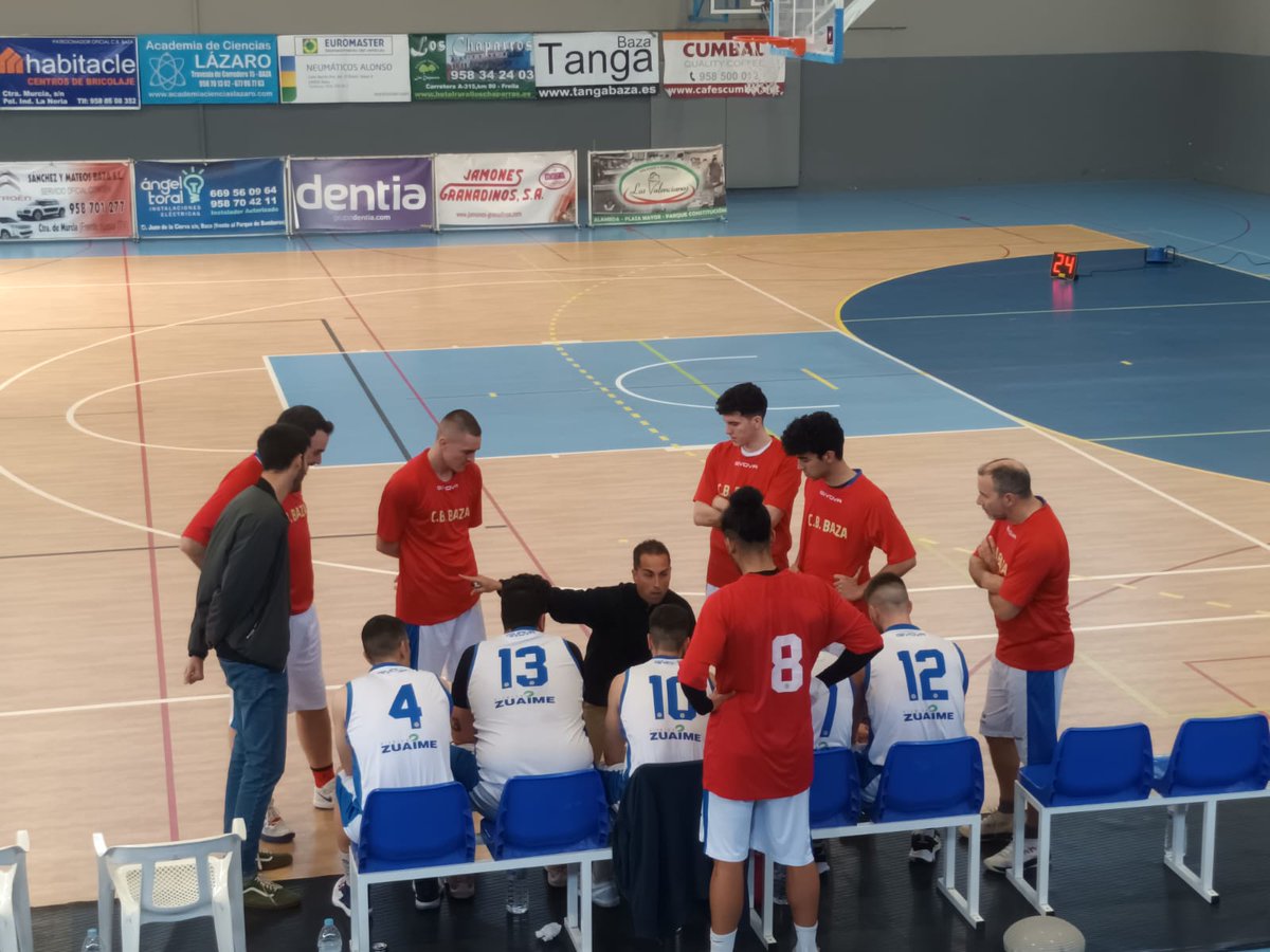 cbbaza's tweet photo. Dura derrota 68-71 ante un buen @GMASB_ el equipo no superó las bajas de Guille y Óscar lo que nos complica el play off que habrá que pelear a la vuelta de vacaciones @ViverosZuaime @grupodentia @mo_multiopticas #metafer @AytoBaza https://t.co/WTJVyaDC9R