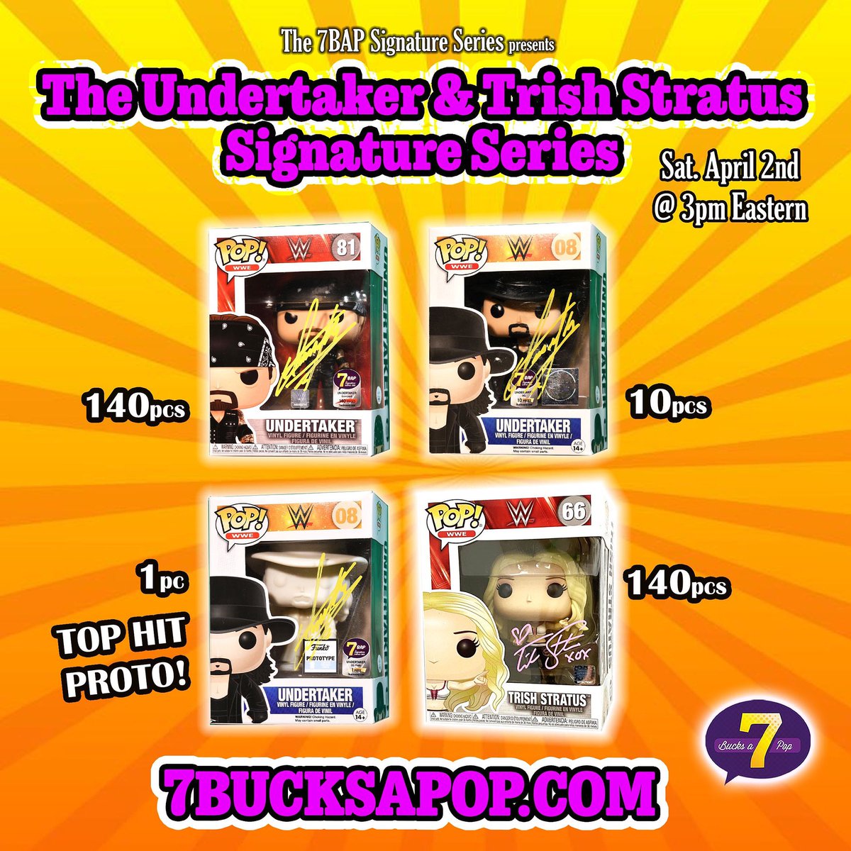 Available Now: 7BAPSignatureSeries - Wrestling Signature Series - Trish Stratus and The Undertaker! #Ad 

https://t.co/edAGOod3wI https://t.co/vQgyb3O8W8