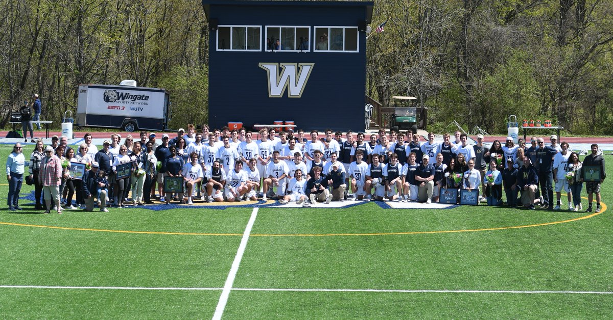 WU_Bulldogs's tweet photo. BULLDOGS WIN!!!!

#6 @WingateLacrosse rolls to a 19-2 victory over LMU to move to 9-2 overall &amp; 6-1 in the SAC!!

Vodovnik &amp; Grieco combined for 6 goals &amp; 4 assists; Six Bulldogs scored multiple goals on the day!

#OneDog https://t.co/ijiEKf9Brx