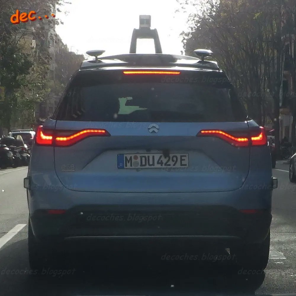 dec_Fv's tweet photo. Nio ES8 autonomous rive Test car #nios #nioses8 #autonomousdriving https://t.co/jHbBKdfIAu