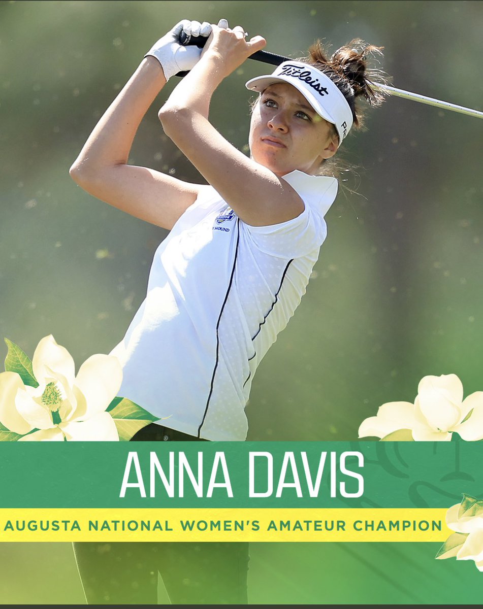 kross1414's tweet photo. Congratulations Anna Davis!!
Anna has huge ties to Eastern Washington. Her family lives in Chewelah, WA during the summers⦠playing Chewelah G&CC (shoutout to head pro Jason Pitt). Anna also played WJGA, paired with many GSL golfers and Mead Panthers.
#ANWAgolf
#CGCC
#WJGA https://t.co/0sFoSAjaKX