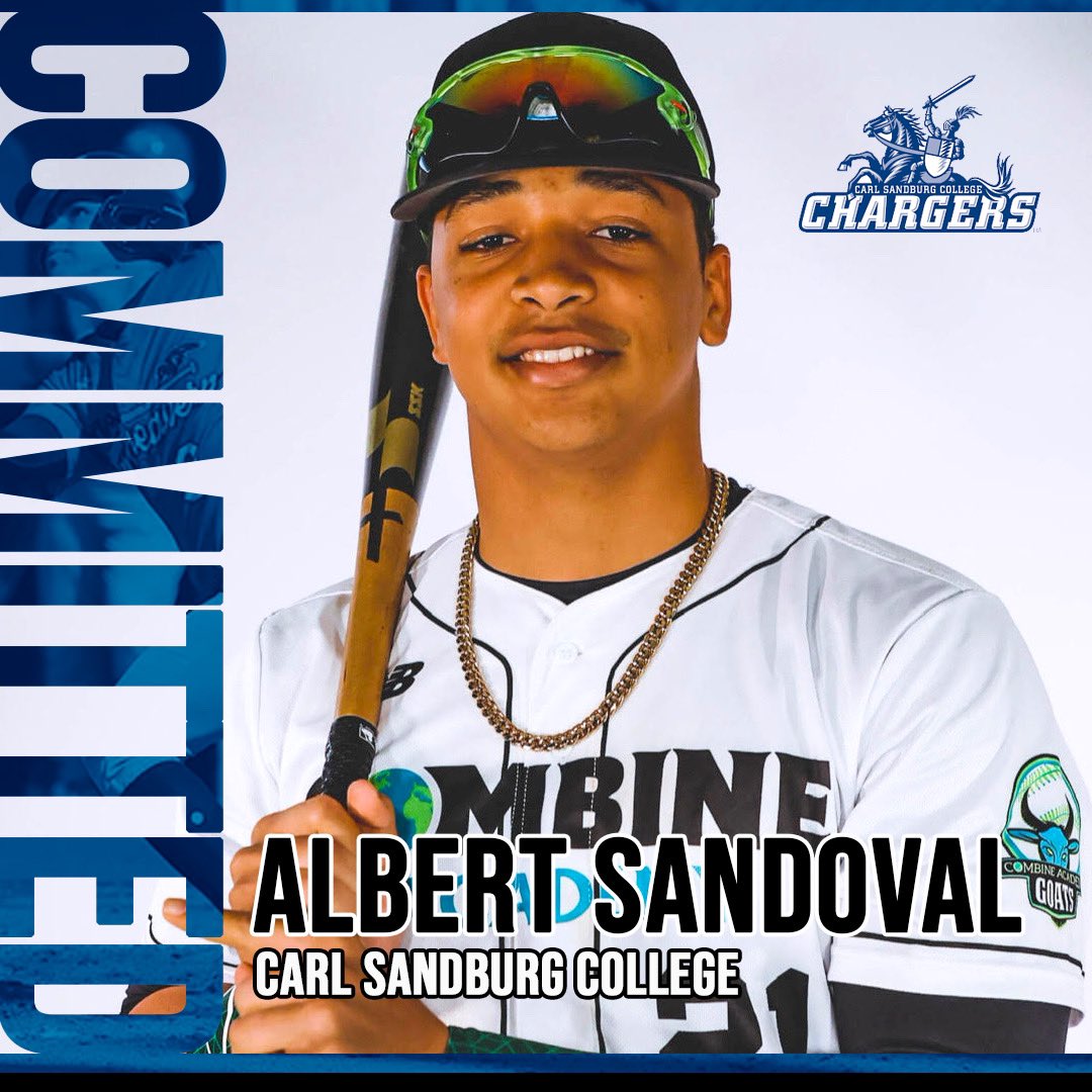 Congratulations to Post Grad OF <a href="/AlbertS36648221/">Albert Sandoval</a> on his commitment to Carl Sandburg College!