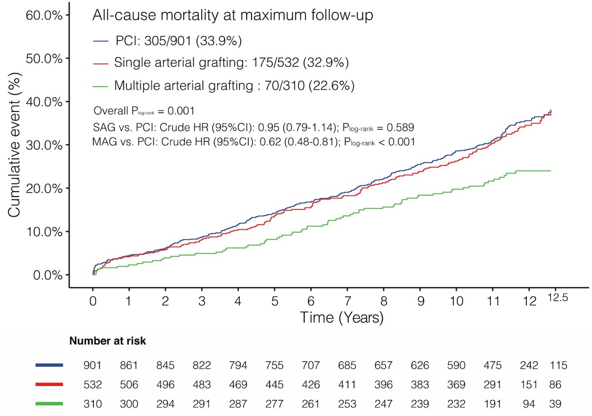 ehj_ed's tweet photo. Single or multiple arterial bypass graft surgery vs. percutaneous coronary intervention in patients with three-vessel or left main coronary artery disease
An Open-access in #EHJ
@escardio @ESC_Journals #CardioTwitter
https://t.co/ZsAPWf5mpc https://t.co/ibbpqFvn1B