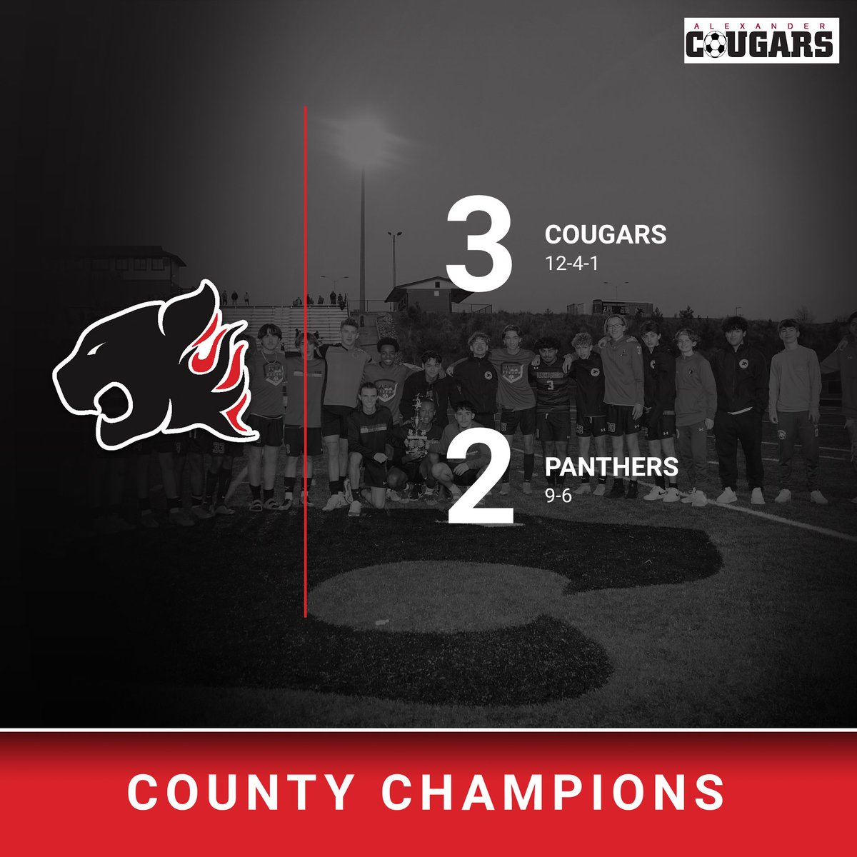 AHSCougarSoccer's tweet photo. Cougars win the first edition of the DC Derby on penalty kicks.  GO COUGARS!! https://t.co/aKOUwryR9S
