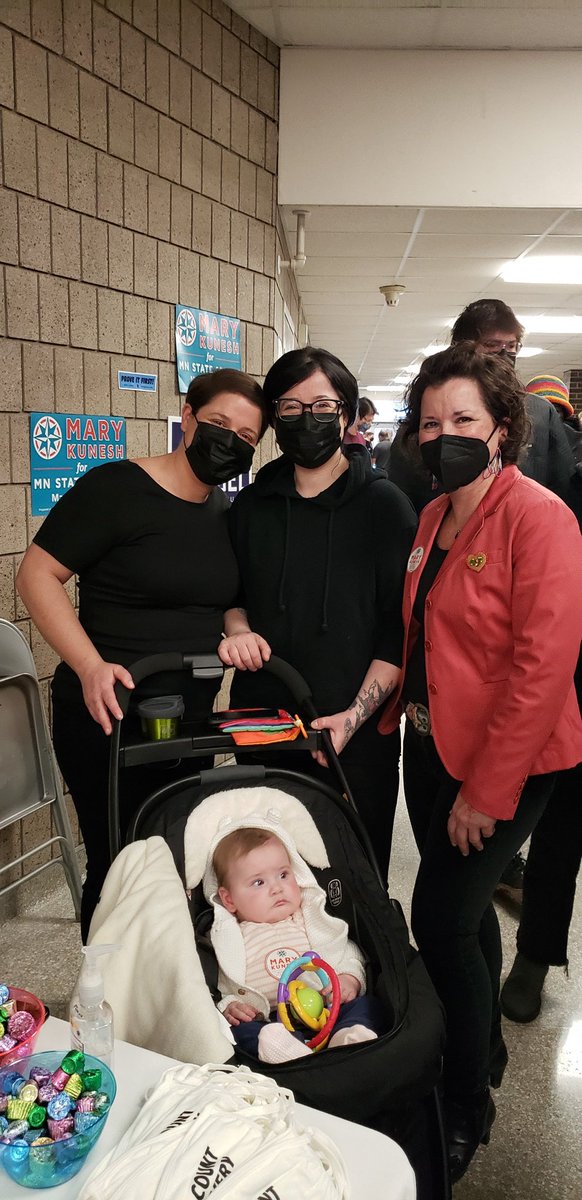 This happened today: my daughters &amp; granddaughter sharing in the Democratic process as I receive the DFL Endorsement to continue to serve as the Senator of Dist 39!#3generations 👇🏽 <a href="/Louisafarhat/">Louisa Farhat</a> <a href="/ElianneMJF/">Elianne Farhat</a> @SweetieRitie