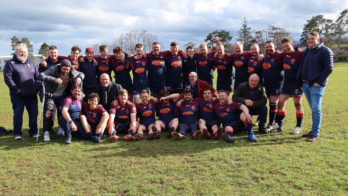 Well would you believe it, only gone and done it again! A tremendous away win against a tough Garioch side by 26-12. Thanks to Garioch for a hard game &amp; excellent hospitality.
Try scorers:
John Campbell 
Liam Callaghan 
James Mackay 
Drew Maynard
MOTM: Allan Farrell 
DOTD: GG Snr