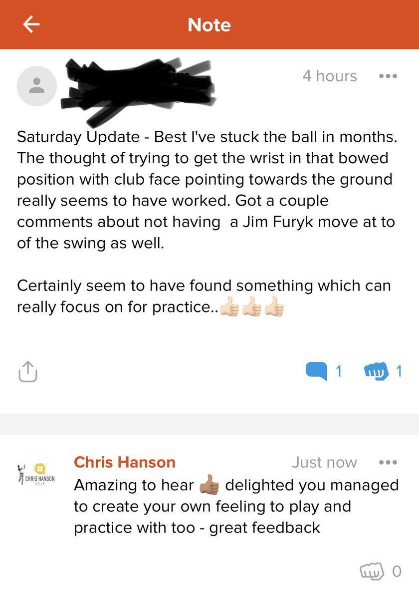 Hansonprogolf's tweet photo. π₯° #HappyCoach
Great to see students using their personal @CoachNow_App lesson locker for feedback and looking over lesson notes π #coaching https://t.co/luTjlmY6HA