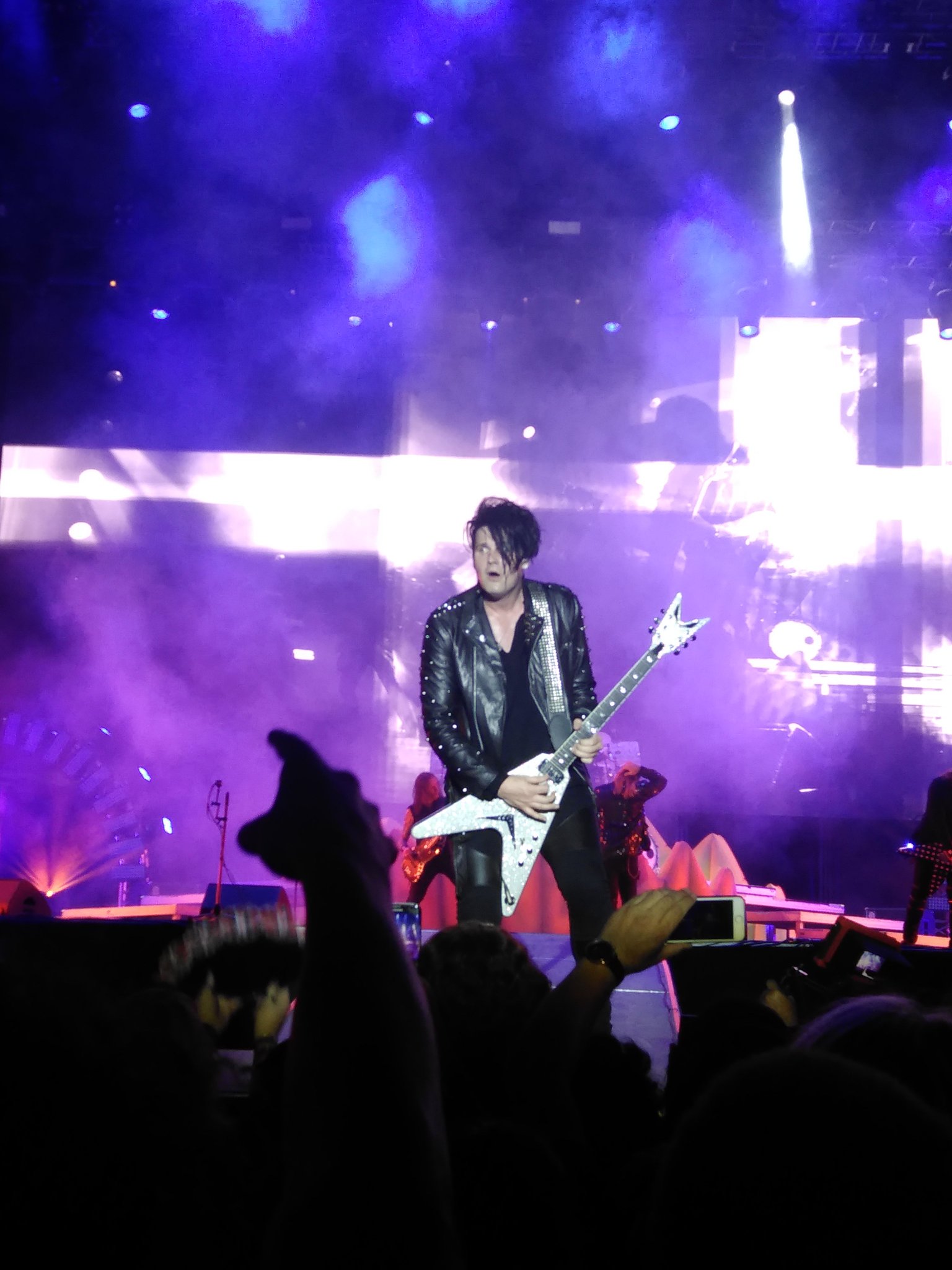 Happy birthday to Sascha Gerstner!

Photo taken at Rock Fest Barcelona 18\. 