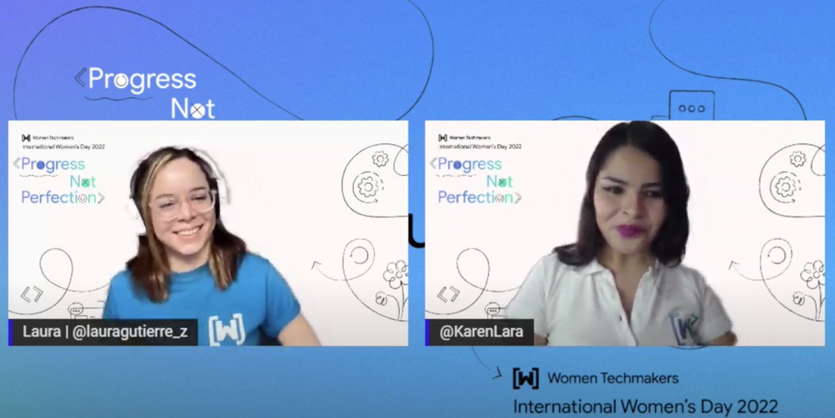 LatamLeads's tweet photo. Iniciamos el #IWDLatam22 🥳🥳🥳 @WomenTechmakers #ProgressNotPerfection
https://t.co/hB3zQLWvvG https://t.co/1vqNVuDAEx