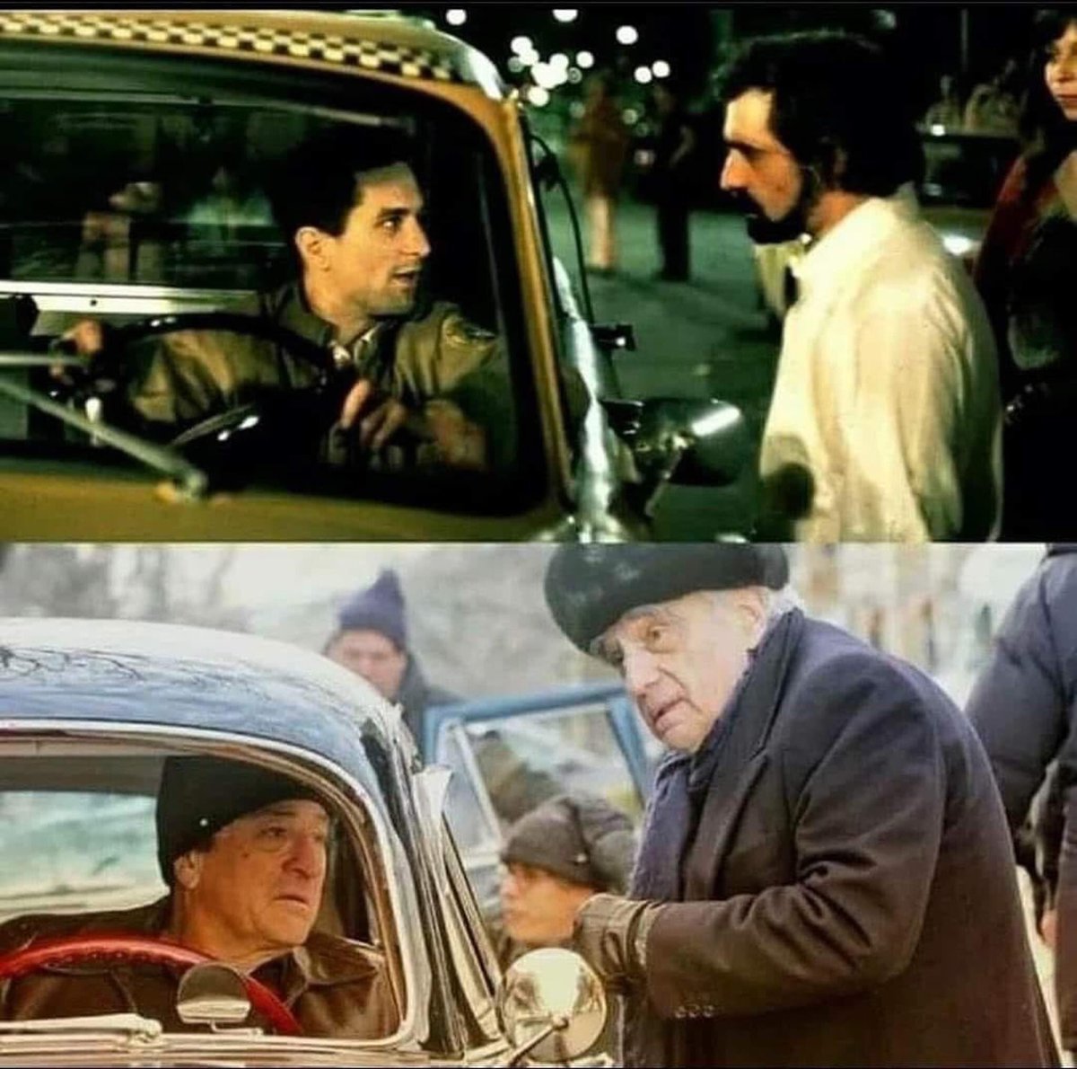 juanma3010's tweet photo. Robert De Niro y Martin Scorsese con 43 años de diferencia.
Taxi Driver y El Irlandés https://t.co/5FJRtIZ1aa