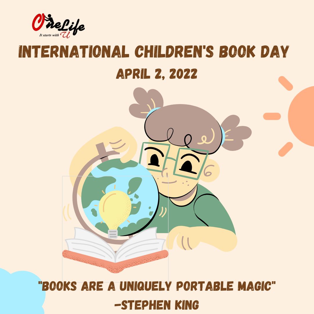 UWIMonaOneLife's tweet photo. Join us as we celebrate, International Children's Book Day📚 (ICBD). Under the theme, "Stories are wings that help you soar every day". Share a book with a child today! Let's give them the gift of imagination🌄.
#ICBD2022 #children #UWIOneLife #ItStartsWithYou🔴 https://t.co/xpzdLRkCT5