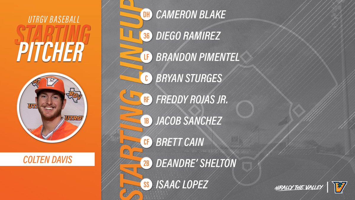 UTRGVBaseball's tweet photo. #WACtion: Watch us at @BearkatsBSB 
💻🇺🇸 https://t.co/W264vNmPeb
💻🌎 https://t.co/hXNEMPM1cc
📻 https://t.co/OWvXiqPz9u
📊 https://t.co/ZmArCiXYGP
#RallyTheValley #UTRGV #WACbsb https://t.co/ysNDbEEbzu