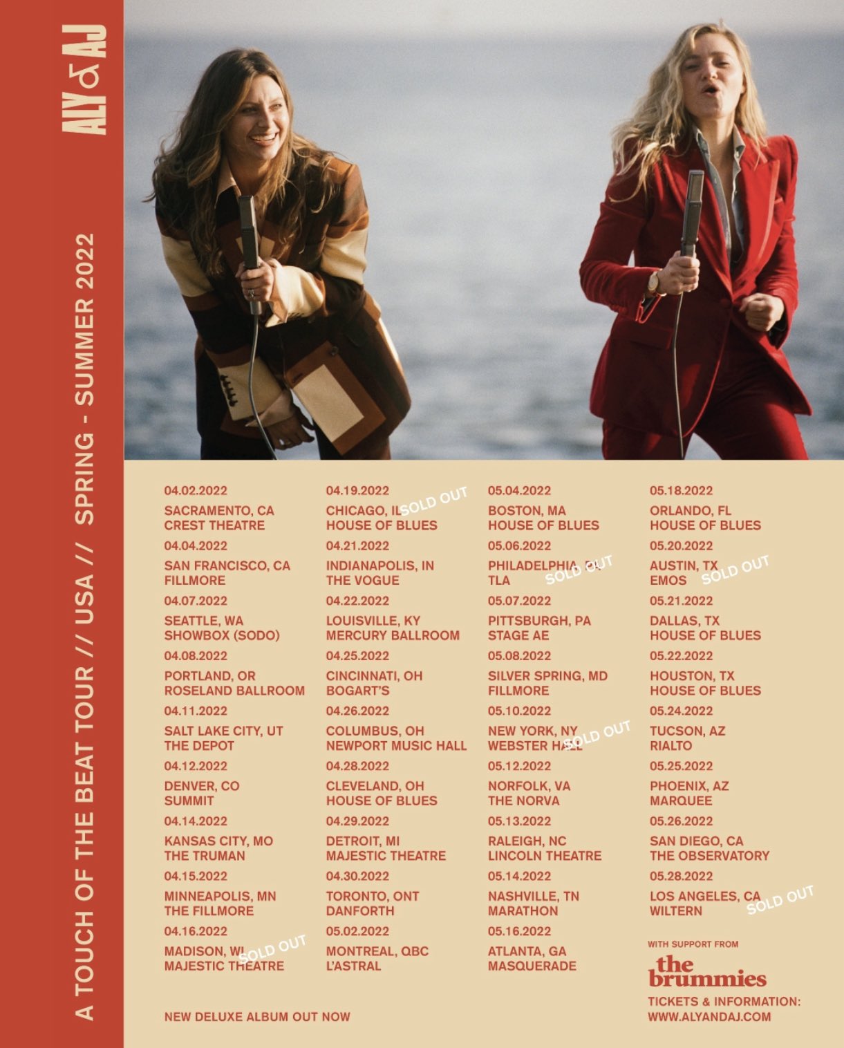 Aly & AJ on Twitter "TOUR STARTS TONIGHT tickets https//t.co