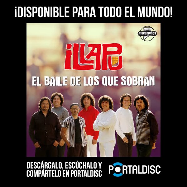 NUEVO SINGLE DE ILLAPU:
Te invitamos a escuchar el nuevo single de Illapu, El Baile de los que Sobran!

<a href="/illapu/">Illapu</a> 
#musicachilena
#illapu
#elbailedelosquesobran