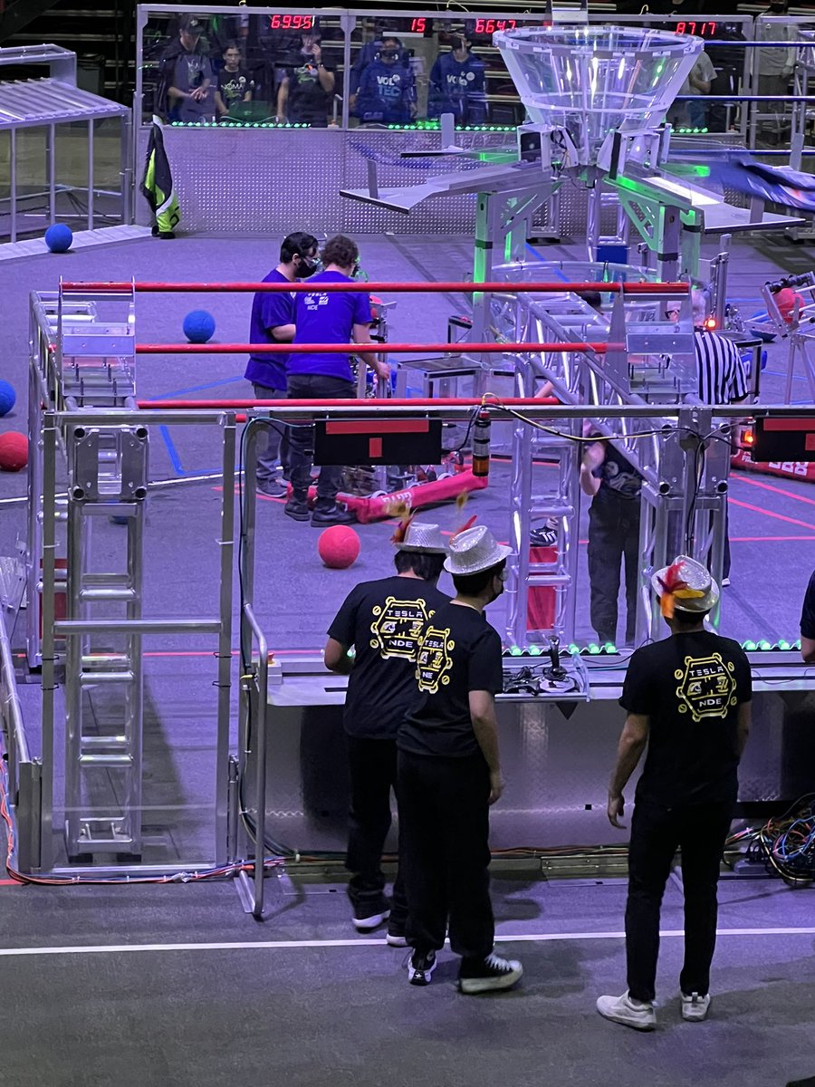 Just a typical principal Saturday that needed a shirt/hat change! Clark Robotics representing at First Robotics and Winter Guard Competition! Up next, drum line! Nothing better than supporting amazing kids! @ClarkChargers @THEChargerBand