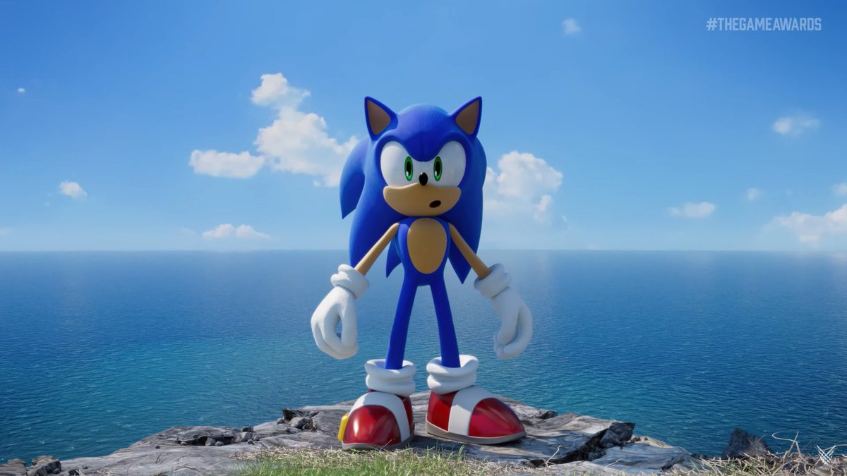 sonicsta_'s tweet photo. Just found out Sonic DOES have a game series?? This looks nothing like him tho! Why did they change the shoes and give him tan arms?? Total miss imo! #FixSonic https://t.co/atQzkhtpMO
