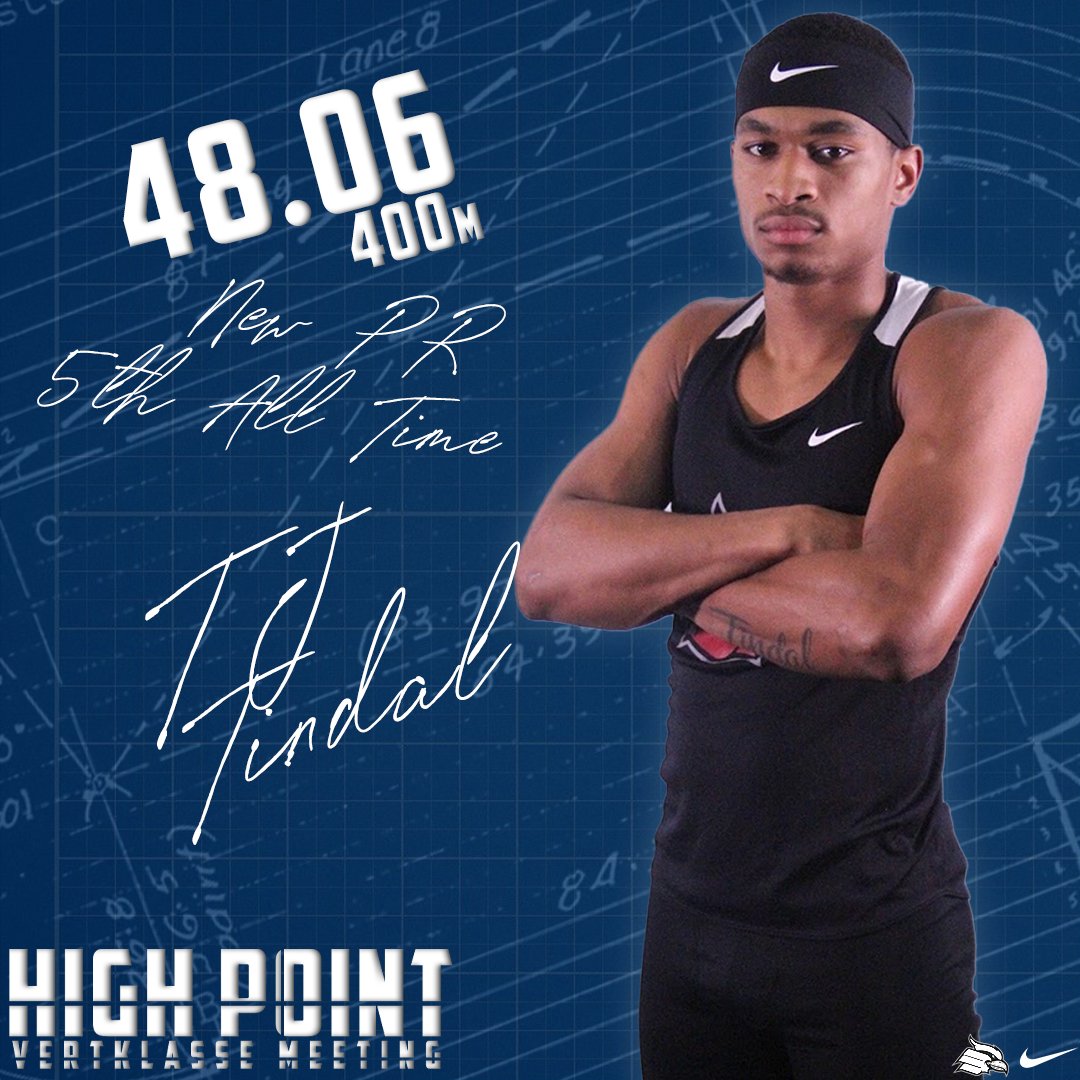 WUXCTF's tweet photo. TJ Tindal drops a 48.06 in the 400! He sets a new PR and is now 5th all time!
#RiseAsOne https://t.co/nVQOmU7Vbz