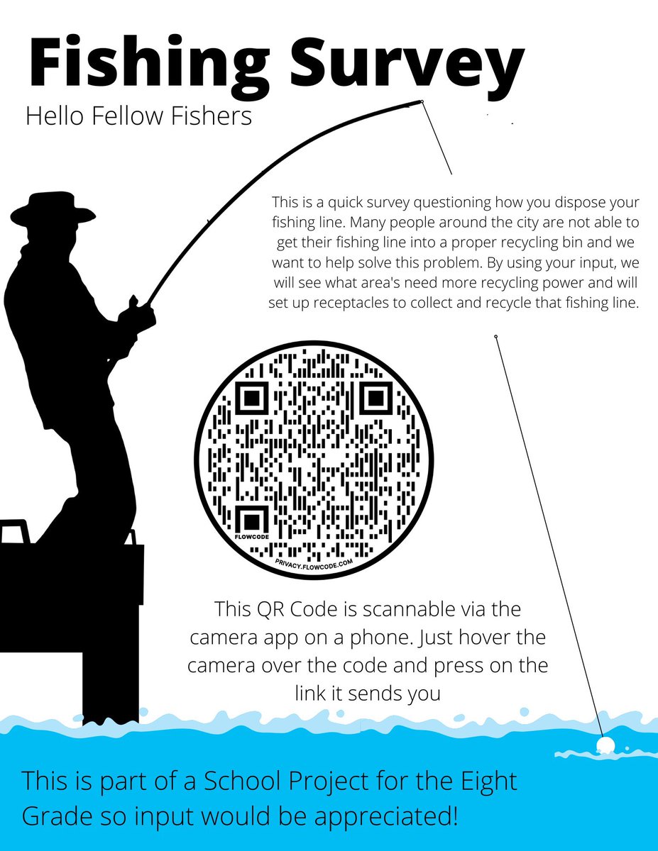 PullmanODS's tweet photo. Miles’s Capstone group wants to gather local data from people who fish to learn how they dispose of their line. If you have a minute to answer their survey https://t.co/HnzfrqWWZ3 that would be great! RTs appreciated @LRNow @chesapeakebay https://t.co/e2LLTGMMk6