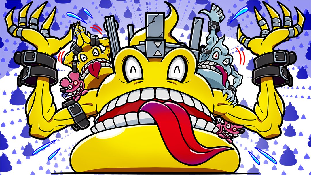 WithTheWill's tweet photo. This year for April Fool's Fake Agumon Hakase, Sukamon, &amp; Chuumon took over Digimon Profile &amp; made it Sukamon Profile, explaining all about Digimon poop &amp; Sukamon! More at WtW- https://t.co/Ur8d7Es0pA https://t.co/iPg3Dyns3b