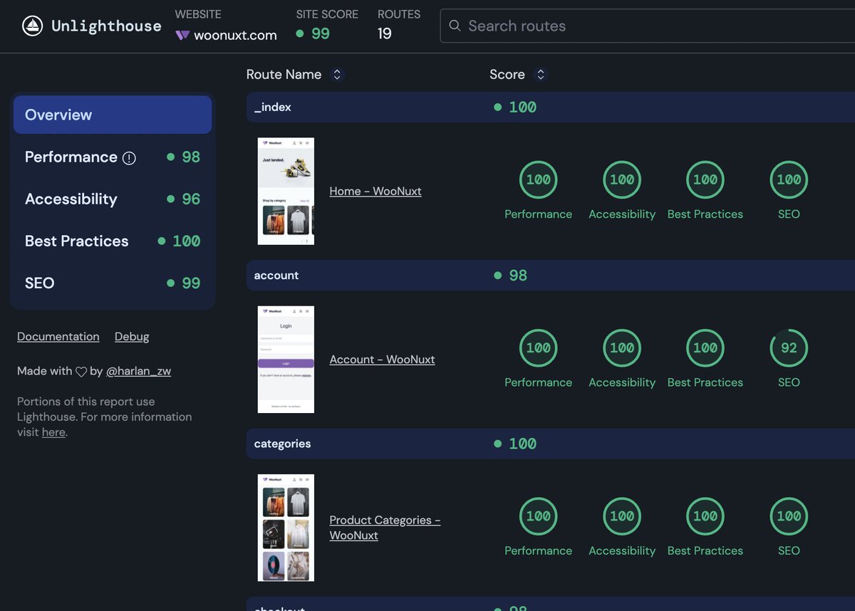 scottyzen's tweet photo. Hats off @harlan_zw, Unlighthouse is such a great tool ๐๐ป
https://t.co/pXafJ7SY2h #prefmatters #nuxt #vue https://t.co/HvOq0CiICu