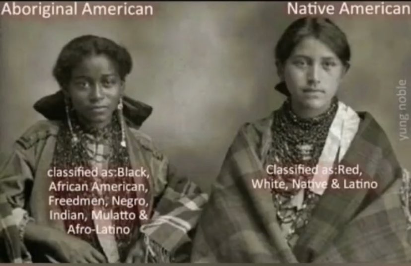 GammaGoddess_'s tweet image. We were already here! #northamerica #aboriginalAmerican #blackpeople #Amerikan #blackindian #black #tribecalledblack #wewerealreadyhere